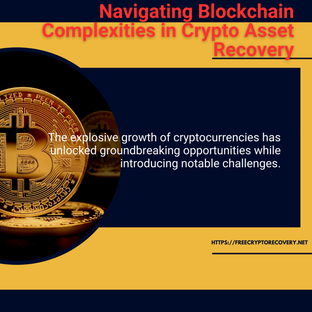 Blockchain complexity in crypto asset recovery