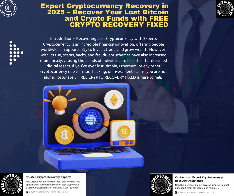 Bitcoin recovery expert